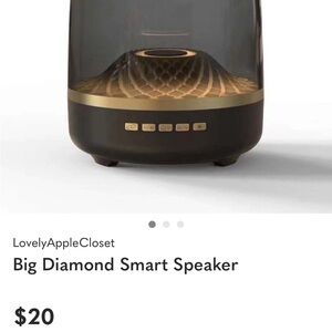 Smart LED Bluetooth Speaker with Light Effects by Big Diamond